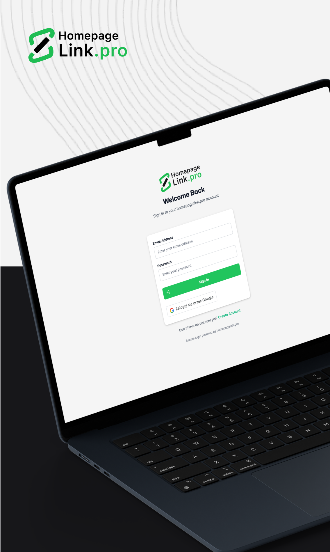 Create Your Account